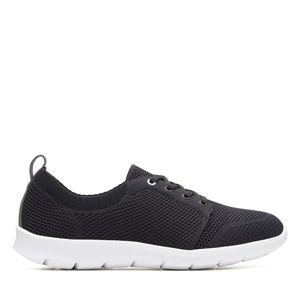 Clarks Step Allena Sun (Black Textile) shoes